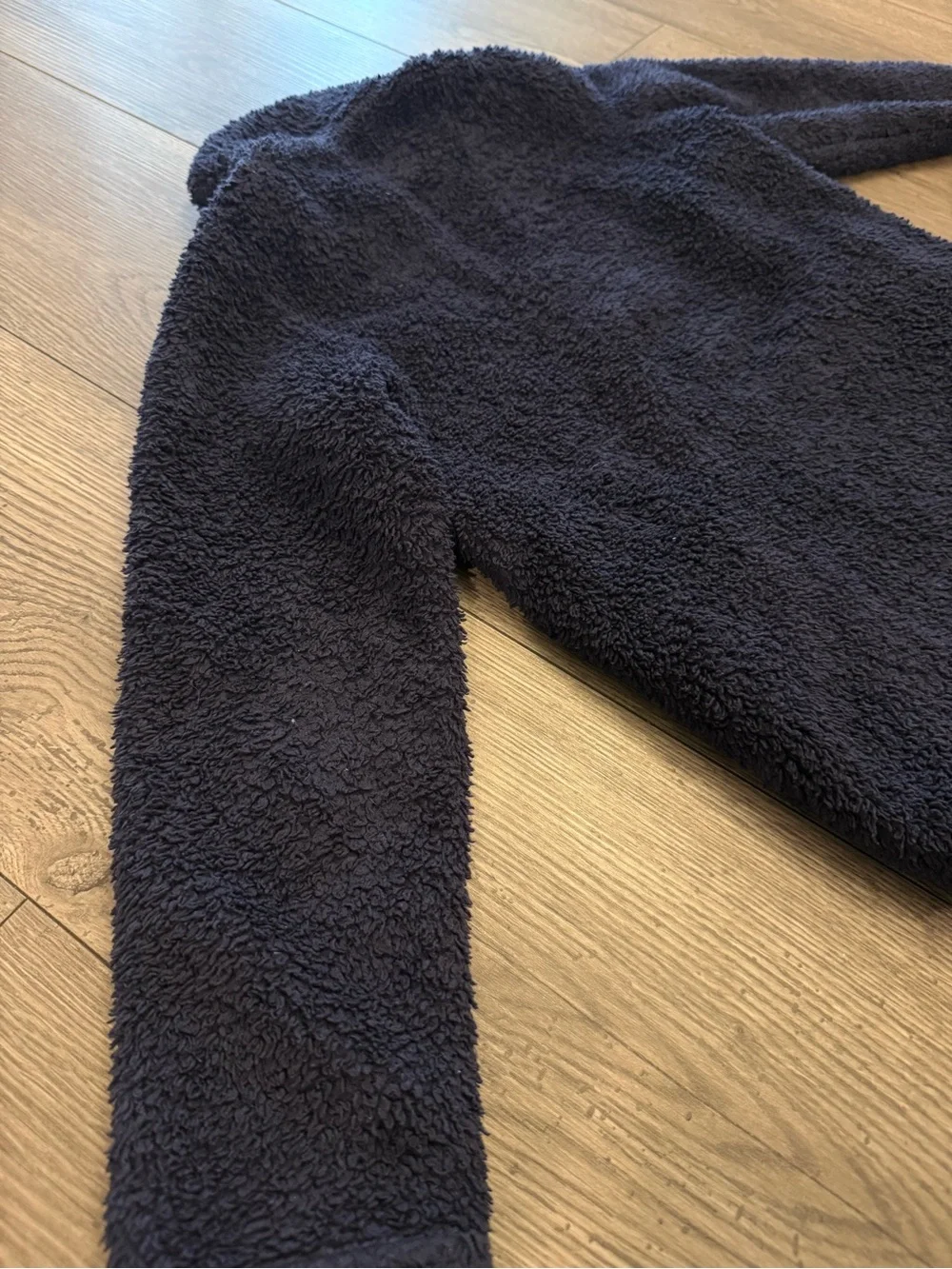 Patagonia Navy Blue Sherpa Fleece Kids Size: Small (7-8) Jacket **Signs Of Wear.